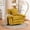 Yellow, variant on Wansaly Swivel Accent Chair, 23.6" Wide Chenille Armchair with Pillow, Yellow
