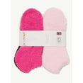 Joyspun Women's Low Cut Cozy Socks, 6Pack, Size 410
