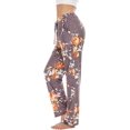thumbnail image 1 of Womens Comfy Lounge Pants Loose Yoga Pants Cotton Blend Soft Drawstring Wide Leg Pants with Pockets, 1 of 6