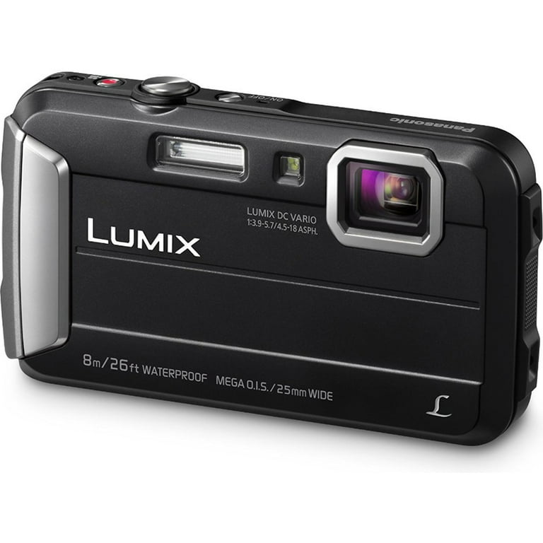 Panasonic LUMIX DMC-TS30 Active Tough Black Digital Camera 64GB - Main Image
