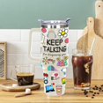 thumbnail image 2 of School Psychologist Insulated Tumbler Cup - 40 Oz Travel Mug With Straw and Handle - Teacher Appreciation Gift for Women and Men, 2 of 6
