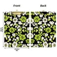 thumbnail image 5 of FORMRS Acrylic Clipboard with Low Profile Clip Standard A4 Letter Size, 12.5" x 9", Green Flower Pattern, 5 of 8