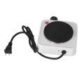 thumbnail image 4 of Electric Stove, Stainless Steel Portable US Plug 110V 500W Safe Compact Electric Cooktop  For Office, 4 of 8