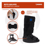 Bota Ortopédica Walker Neumática Alta/Larga - Talla Grande | Bodega ...