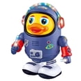 thumbnail image 2 of Juguete educativo musical de pato bailarín, juguete de pato bailarín, juguete de pato espacial eléctrico, juguete de pato bailarín muy recomendado, 2 of 9