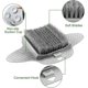 thumbnail image 3 of Foot Brush Shower 35 * 23cm Feet Shower Brush Foot Care Gray Shower Foot Scrubber With Suction Cups, 3 of 5