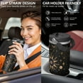 thumbnail image 6 of 1pc Gothic style 30oz Tumbler with Straw & Handle - Insulated Stainless Steel Cup | Holiday Gift for Man Women (Christmas, Valentine's, Birthday), 6 of 7