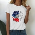 thumbnail image 2 of HEILAU 4th of July Shirts for Women Independence Day American Flag Graphic Tees Patriotic 2025 T Shirt Short Sleeve Loose Summer Tops, 2 of 9