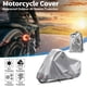 thumbnail image 3 of Cubierta de motocicleta a prueba de agua Unique Bargains 210D-PU Gris para Kawasaki Ninja 400 2018-2023, 3 of 7