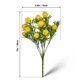 thumbnail image 2 of IDEANATEGRATE 3Ud Ramas De Falsas Con Hojas Para Centros De Y Interior, 2 of 6
