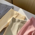 thumbnail image 3 of YunPes Toddler Baby Girls Leggings Basic Plain Rib Knit Athletic Pants Cute Lace Trim Footless Tight for Kids Yoga Gym Track Pants, 3 of 3