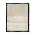 thumbnail image 5 of Stupell Industries Abstract Simple Neutral Tones Watercolor Collage Jet Black Framed Floating Canvas Wall Art, 24x30, by Denise Brown, 5 of 5
