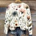 thumbnail image 1 of Jsaierl Chandails en Molleton pour Femmes Saint-Valentin Mignons Imprimé Cœur Chandails en Molleton Tendance Chandail Col Rond Décontracté Manches Longues pour Femmes, 1 of 4