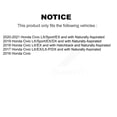 thumbnail image 2 of Transit Auto Front Disc Brake Caliper Coated Rotors and Semi-Metallic Pads Kit for Car Honda Civic KCG-100577S, 2 of 11