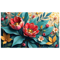 thumbnail image 3 of Floral Design Background Banner Party Decorations Backdrop for Garden Parties Outdoor Celebrations Spring Events and Photo Shoots, 3 of 4