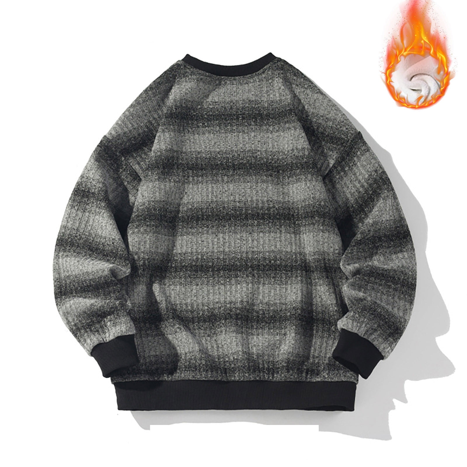 fartey Men's Vintage Grandpa Sweaters Oversized Striped fartey Men's Vintage Grandpa Sweaters Oversized Striped