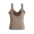 thumbnail image 5 of Zulora Women's V Neck Tank Top Casual Sleeveless Summer Blouse Tops, 5 of 5