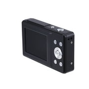 Vivitar Popsnap Slim Lightweight Built-In Flash 1080p 16X Zoom Compact Digital Camera with Micro SD Slot, Black