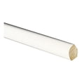 thumbnail image 1 of 0.56 x 0.56 in. 8 ft. Crystal White Pre-Finished Polystyrene Interior Quarter Round Moulding, 1 of 1