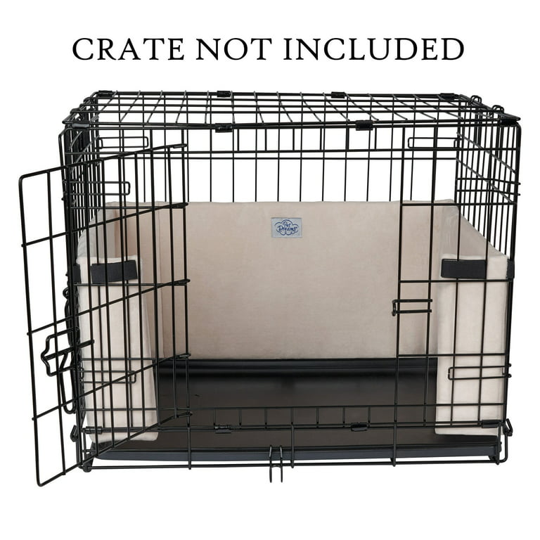 Pet Dreams Dog Crate Bumper - Dog Crate Bumpers for Inside Crate