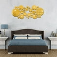 thumbnail image 1 of Dvkptbk Wall Stickers Acrylic Mirror Wall Sticker 3D Wall Sticker DIY Detachable Mirror Wall Sticker Home Decor on Clearance, 1 of 1