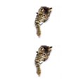thumbnail image 1 of Ounissouiy Gran oferta, 1 unidad, pegatina de pared con interruptor 3D vivo de gato, baño, inodoro, cocina, calcomanías decorativas, decoración lindo gato 3 2piezas, 1 of 6