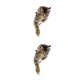 thumbnail image 1 of Ounissouiy Gran oferta, 1 unidad, pegatina de pared con interruptor 3D vivo de gato, baño, inodoro, cocina, calcomanías decorativas, decoración lindo gato 3 2Conjunto, 1 of 6