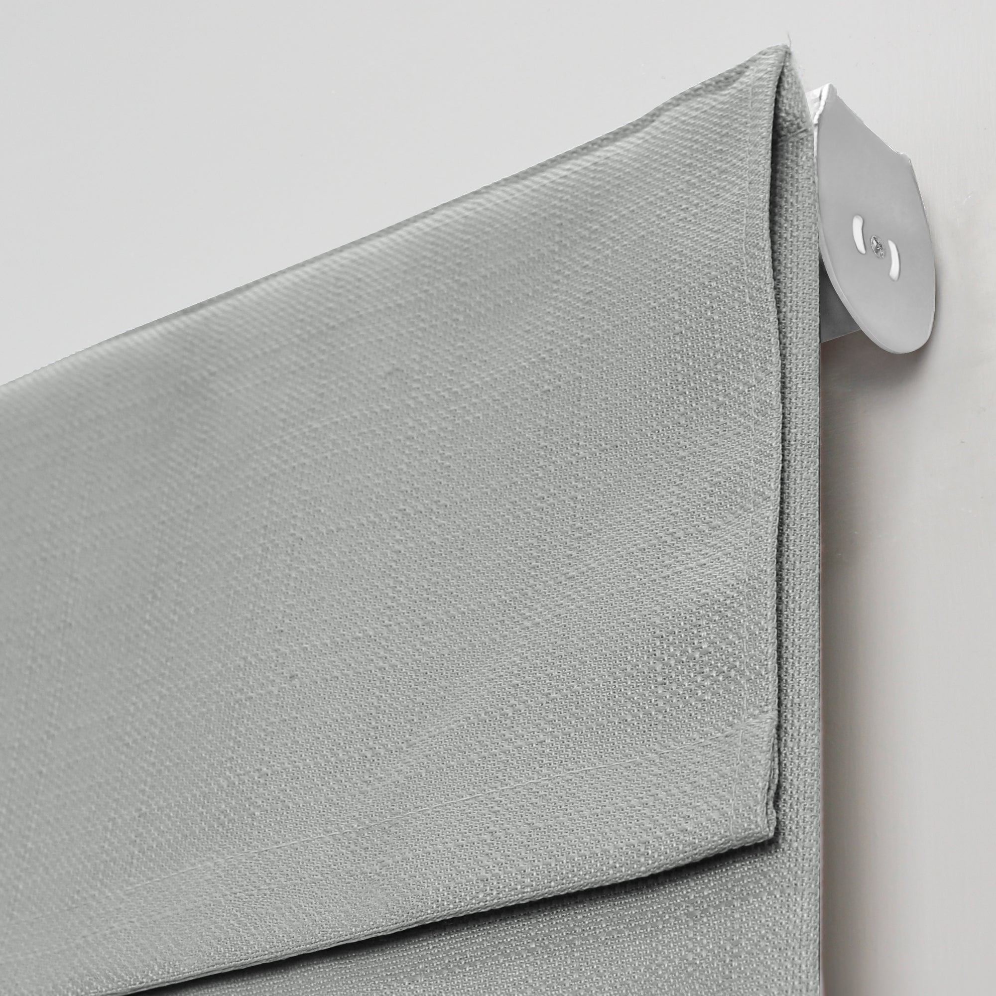 Lumi Home Furnishings 35-inch x 64-inch Cordless Slow Release Blackout Roman Shade in Gray