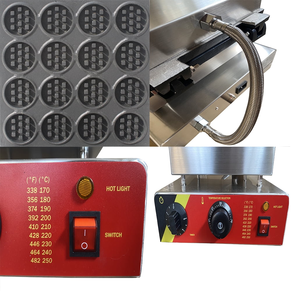 16 Hole Waffle Machine Electric Lollipop Waffle Maker