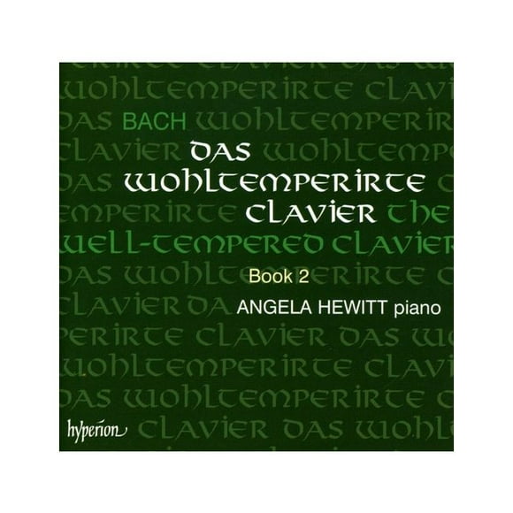 BACH / HEWITT WELL TEMPERED CLAVIER BOOK 2 COMPACT DISCS