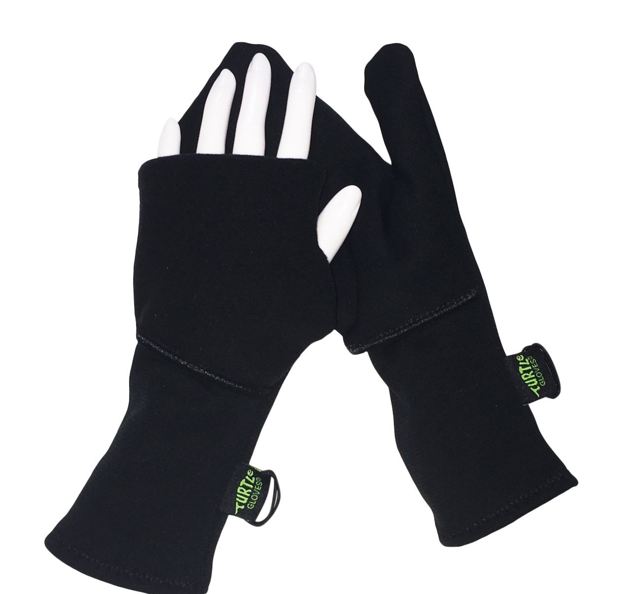Turtle Gloves® Turtle Gloves Midweight Convertible Hardface Running