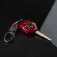thumbnail image 1 of for Subaru WRX STI 2015 - 2021 Red Inner Keychain Shell Real Carbon Fiber -, 1 of 4