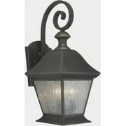 Forte Lighting 1046-03 3 Light Outdoor Wall Sconce - Bronze