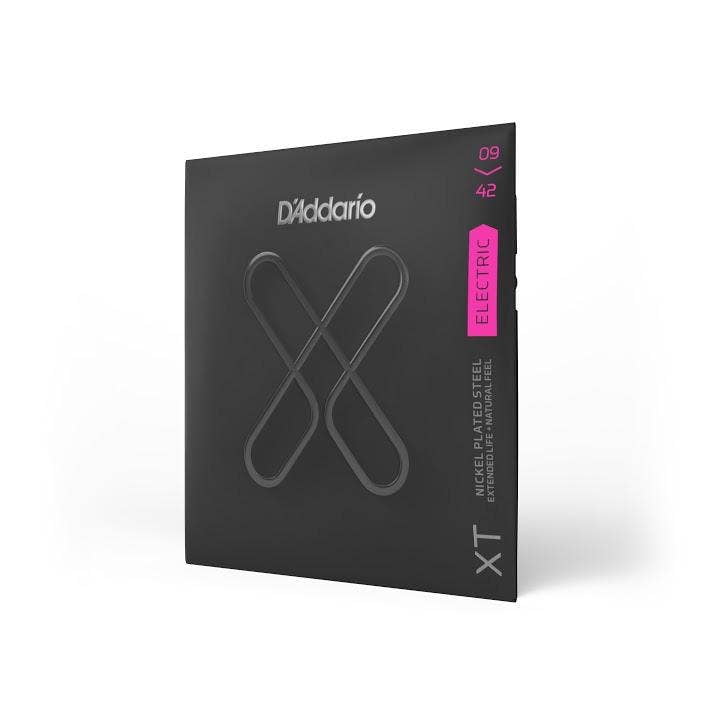 D'Addario XT Electric Nickel Plated Steel, Super Light, 09-42