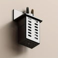 thumbnail image 5 of 1 functional toothpaste bathroom toothbrush stand wall-mounted toothbrush storage rack bathroom storage rack, 5 of 8