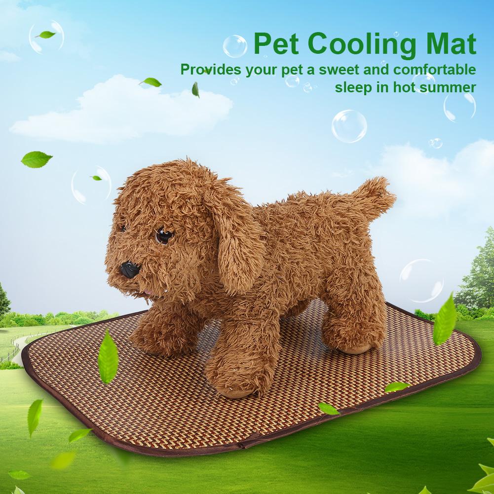 OTVIAP Comfortable and Breathable Pet Dog Cat Cooling Mat Indoor Summer