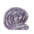 thumbnail image 3 of Posh Living Mayra 50" x 60" Polyester Fabric Throw in Purple, 3 of 8