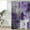 Purple Gray White, variant on Sage Green Grey Waterproof Fabric Shower Curtain, Modern Oil Painted Abstract Art Aesthetics Shower Curtain for Bathroom Curtains Bathtubs Hotel Washable Shower Curtains with 12 Hooks Long 72x78in