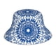 thumbnail image 1 of Fotbe Blue Watercolor Sombrero Tipo Pescador con Estampado – Sombrero de Sol de Algodón de Moda para Playa, Golf, Pesca, 1 of 6