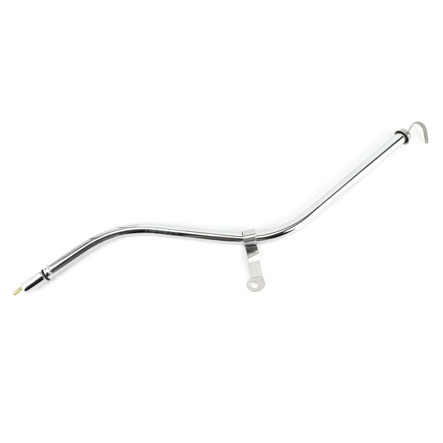 Oil Level Gauge, Silver 27in Transmission Dipstick, For GM TH350 Auto Repair Parts
