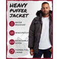 thumbnail image 2 of CANADA WEATHER GEAR Men's Parka Jacket - Heavyweight Ripstop Therma Foil Puffer Coat (M-5X), 2 of 7