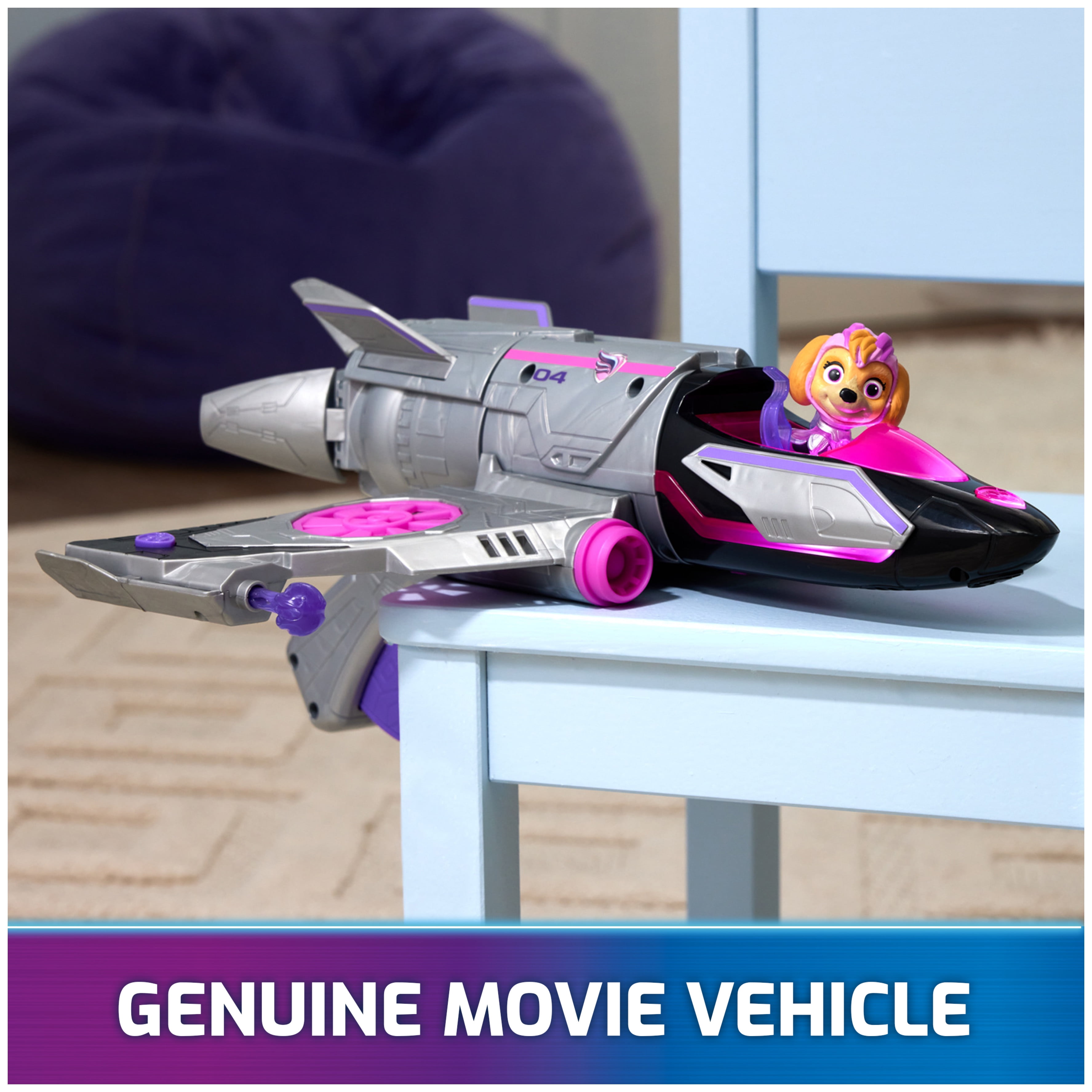 Patrulla Canina Mighty Movie Aircraft Playset (3 años)