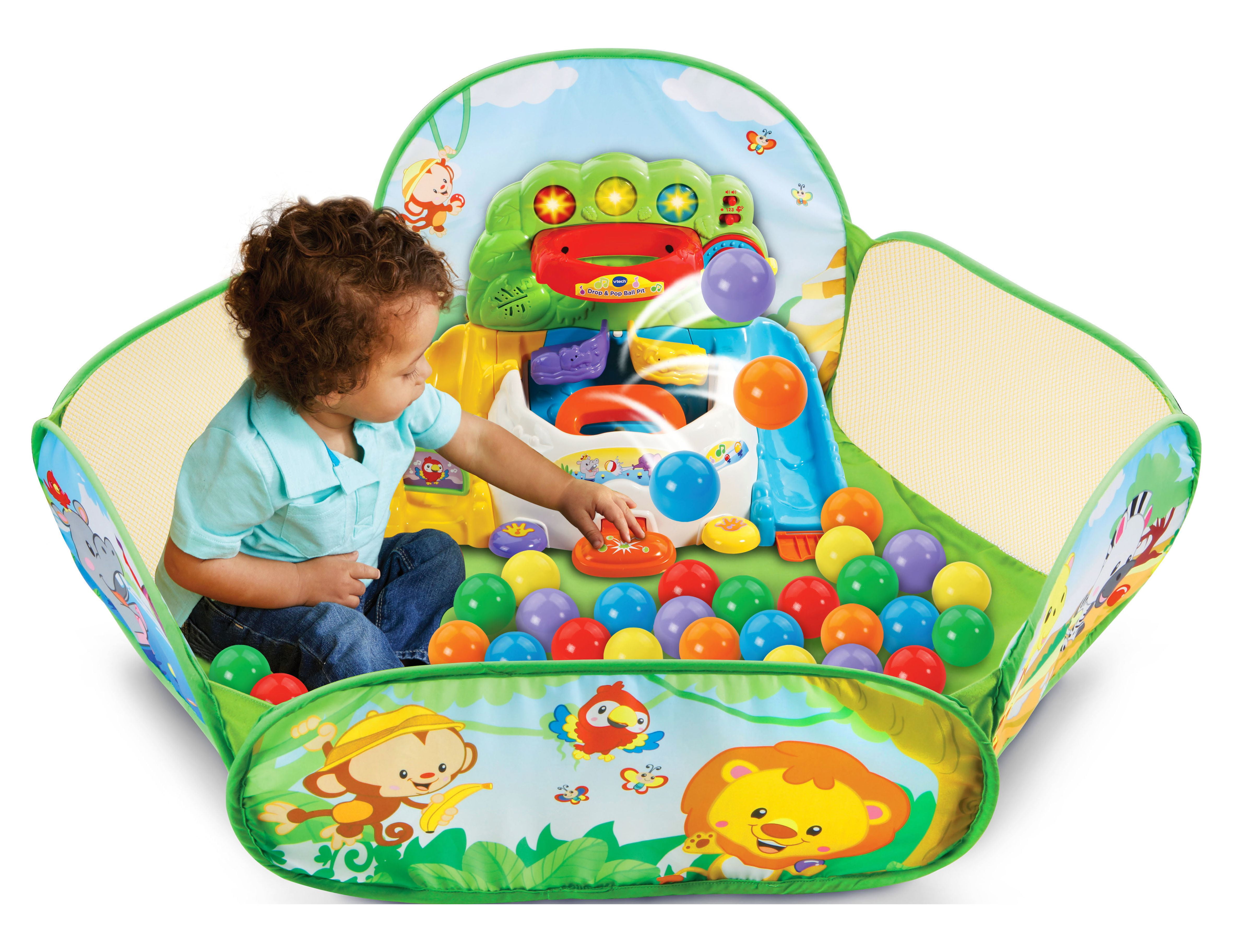 VTech, Pop-a-Balls Drop and Pop Ball Pit, Learning Toy, Ball Toys 