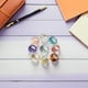 thumbnail image 2 of 9 anillos sencillos de resina, transparentes y modernos, ideales para decorar los dedos de mujeres y niñas., 2 of 8
