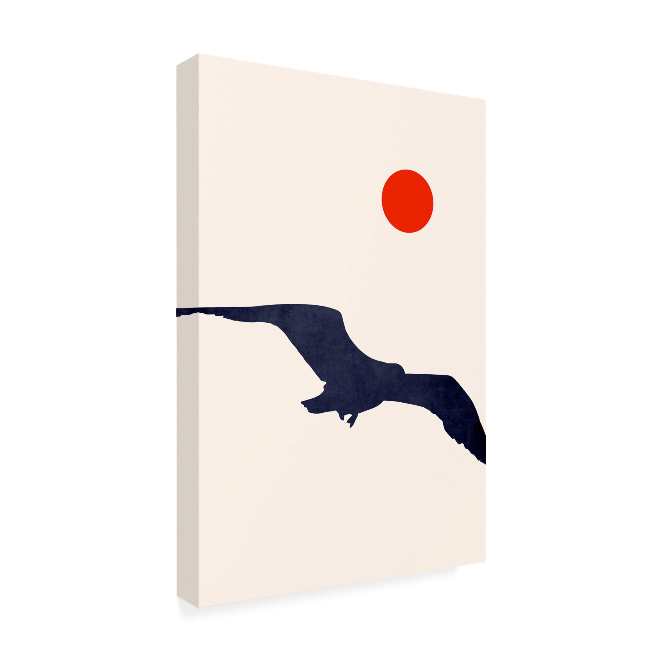 Trademark Fine Art Kubistika  Seagull Canvas Wall Art