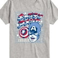 thumbnail image 3 of Marvel Captain America - Katakana - Toddler and Youth Short Sleeve Graphic T-shirt, 3 of 5