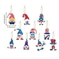 thumbnail image 3 of Hvmvliv 4th of July Hanging Decorations (1 Set) USA 4th of July Hanging Ornaments Red White and Blue Flag Gnome Hanging For Memorial Day Decorations Multicolor, 3 of 6
