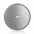 thumbnail image 2 of Billuyoard Cubierta de desagüe de ducha de acero inoxidable Bucle de silicona gris Sin bloqueo Filtro de orificio de media luna Tapón de Juegos de accesorios de baño, 2 of 6