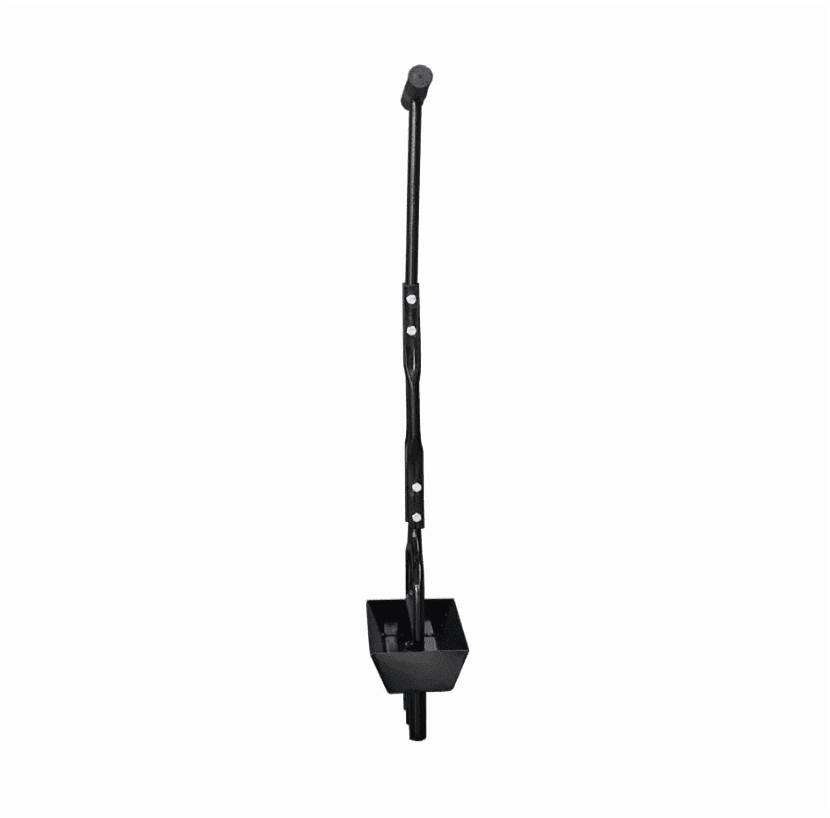 Manual Lawn Aerator with Collection Tray, 3 Hollow Slots Soil Corer, Heavy Duty Compact Lawn Core Aerator for Compacted Soil, Backyard Garden Yard Care Tool