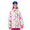 White Splash-ink, variant on Women's Ski Jacket Waterproof Winter Snow Coats With Hooded for Skiing Snowboarding Outdoor(White Splash-ink,S)